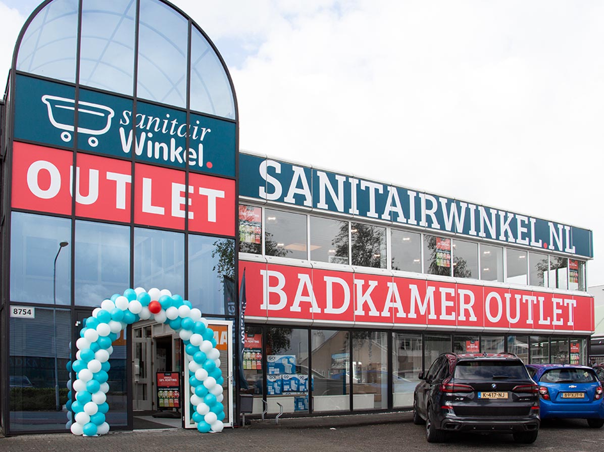 ondernemer programma groet Sanitairwinkel opent eerste outletwinkel in Uden - NL - Sawiday